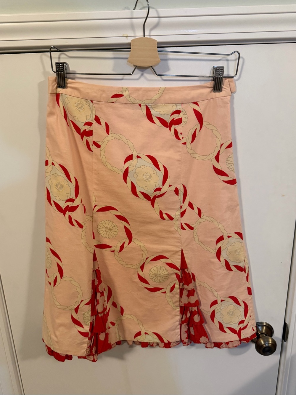 Anthropologie Odille Licorice Whip Skirt